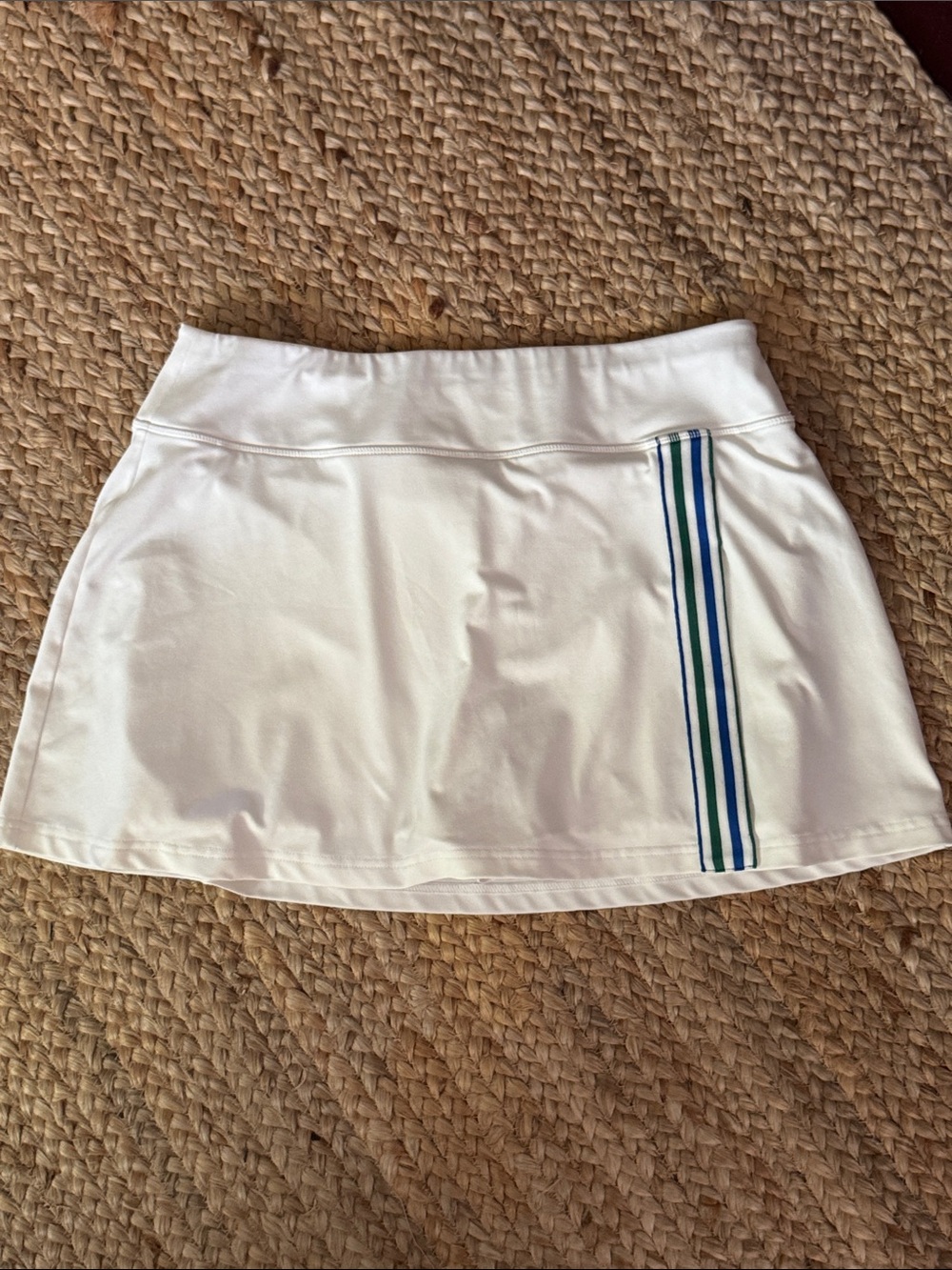 EUC Tuckernuck Tnuck White Tennis Pickleball Skirt Lg